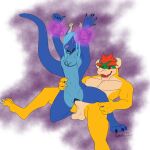  absurd_res ambiguous_gender andromorph andromorph/male anthro balls blue_body blue_fur bowser claws digital_media_(artwork) dragon duo erection feet fur genitals gynomorph gynomorph/male hair hi_res horn huge_filesize humanoid humanoid_genitalia humanoid_penis intersex intersex/male jewelry king_koopa koopa long_hair male mammal mario_bros muscular nintendo nude penetration penile penis pussy red_eyes red_hair reptile ryuka ryukak ryukakart ryuu_(disambiguation) ryuu_kagayaki scalie sex simple_background smile spikes toe_claws video_games 