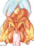  2022 anthro balls big_breasts big_butt big_penis blush bodily_fluids breasts brown_body butt erection fellatio female feraligatr first_person_view fur generation_2_pokemon generation_4_pokemon genital_fluids genitals group head_out_of_frame hi_res huge_breasts huge_butt huge_penis humanoid_genitalia humanoid_penis looking_at_viewer lopunny male male_penetrating male_pov nintendo nude oral oral_penetration penetration penile penis pokemon pokemon_(species) randt red_eyes sex simple_background thick_thighs trio video_games wide_hips 