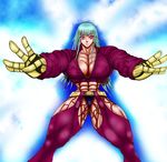  abs breasts extreme_muscles fatal_fury highres king_of_fighters kof kula_diamond muscle muscles muscular s20k00y snk veins 