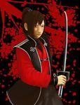  acquire black_hair katana rindo_itsuse sword way_of_the_samurai weapon 