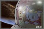  domestic_cat felid feline felis female feral league_of_legends mammal riot_games solo space spacecraft vehicle video_games yuumi_(lol) yuumisocute 