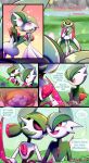  &lt;3 absurd_res ambiguous_gender anthro basket blush bush_(disambiguation) container female gallade gardevoir generation_3_pokemon generation_4_pokemon grass group happy hi_res humanoid iron_valiant love machine male nintendo nuzzling oran_berry plant pokemon pokemon_(species) pokemon_berry robot sketchygarden smile video_games 