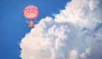  absurdres blue_sky cloud cloudy_sky day floating going_merry highres no.6_(numberr_6) octopus one_piece outdoors parachute scenery ship sky watercraft 