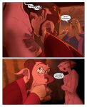  captain_amelia comic delbert_doppler disney justsantiago treasure_planet 