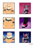  absurd_res anthro arcanine canid canine chillyspicky comic dessert duo female food generation_1_pokemon generation_5_pokemon hi_res ice_cream mammal nintendo pokemon pokemon_(species) shaleen_(chillyspicky) sunniva_(chillyspicky) video_games zorua 