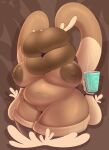  absurd_res anthro big_breasts breasts edit female generation_4_pokemon hi_res hyper hyper_lips lagomorph leporid lips lopunny mammal nintendo nude pokemon pokemon_(species) r-mk slightly_chubby solo thick_lips unknown_artist video_games 