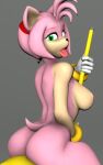  3d_(artwork) accessory amy_rose anthro big_butt breasts butt clothing digital_media_(artwork) ears_up eulipotyphlan female fur fur-beerus gloves gloves_only green_eyes hair hammer handwear handwear_only headband hedgehog mammal mostly_nude multicolored_body multicolored_fur pink_body pink_hair presenting presenting_hindquarters red_headband sega small_tail solo sonic_the_hedgehog_(series) source_filmmaker tongue tongue_out tools two_tone_body two_tone_fur 