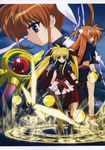  arf fate_testarossa mahou_shoujo_lyrical_nanoha okuda_yasuhiro takamachi_nanoha thigh-highs 