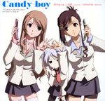  candy_boy disc_cover kamiyama_sakuya pantyhose sakurai_kanade sakurai_yukino screening 