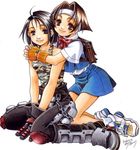  kazama_akira ouse_kohime rival_schools tagme wakaba_hinata 