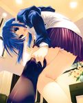  ilfa mitsumi_misato pantsu thigh-highs to_heart to_heart_2 to_heart_2_another_days undressing 