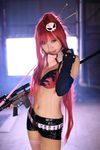  cosplay highres kipi-san photo red_hair solo tengen_toppa_gurren_lagann thighhighs yoko_littner 
