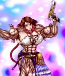  abs breasts extreme_muscles female final_fantasy final_fantasy_x final_fantasy_x-2 muscle muscles muscular muscular_female s20k00y veins yuna 