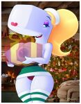  anthro big_breasts blonde_hair breasts cetacean clothing female hair hi_res legwear mammal marine nickelodeon nipples panties pearl_krabs physeteroid sirredbenjamin sperm_whale spongebob_squarepants thigh_highs toothed_whale underwear 