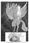  crown cutie_mark english_text equid equine eyelashes feral friendship_is_magic hair hasbro hi_res hooves horn horn_markings horse looking_at_viewer mammal markings monochrome my_little_pony open_mouth open_wings pony princess_celestia_(mlp) raljoy sketch smile solo text winged_unicorn wings 