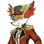  anthro braixen clothed clothing colored fan_character female from_side generation_6_pokemon graphite_(artwork) hat headgear headwear low_res magic_user nintendo pencil_(artwork) pokemon pokemon_(species) solo traditional_media_(artwork) vella_c_nightmare video_games 