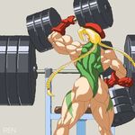  ass back barbell biceps cammy_white capcom extreme_muscles female leotard lowres muscle muscles muscular muscular_female ren_(tainca2000) rentb street_fighter weight_lifting weightlifting weights working_out workout 