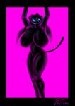  abstract_background absurd_res anthro areola big_breasts blue_eyes breasts canid canine canis cumslutrobot female hi_res huge_breasts machine mammal nipples nude pink_background robot sex silhouette simple_background smile solo tamaryn_rosa_wolke 
