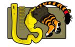  ambiguous_gender anthro duo felid female feral fur hi_res hypnofood mammal oral_vore orange_body orange_fur pantherine reptile sascha_(hypnofood) scalie snake striped_body striped_fur stripes swallowing_sound_effect tiger vore 