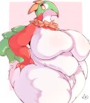  big_breasts breasts chubby_female crotch_tuft featureless_breasts female generation_6_pokemon hand_on_hip hawlucha hi_res huge_breasts looking_at_viewer nintendo overweight overweight_female pokemon pokemon_(species) simple_background solo thick_thighs tuft video_games wide_hips yellow_eyes 