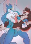  abdominal_bulge abs aestas_(character) ahegao alpha-thunder animal_genitalia animal_penis anthro anthro_on_anthro balls bandai_namco big_balls big_dom_small_sub big_penis blue_body blush bodily_fluids canid canine canine_penis canis carrying_partner carrying_position claws clenched_teeth digimon digimon_(species) dominant dragon duo exveemon genitals hi_res horn humanoid_genitalia humanoid_penis it&#039;ll_never_fit knot looking_pleasured male male/male mammal markings multicolored_body muscular muscular_anthro muscular_male orgasm_face paws pecs pecs_touching penetration penile penile_penetration penis penis_size_difference raised_tail red_eyes size_difference size_play teeth thick_penis tongue tongue_out two_tone_body were werecanid werecanine werewolf wings wolf 
