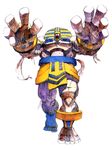  anakaris bandage bandages bengus big_hands capcom darkstalkers mummy official_art pharaoh vampire vampire_(game) 