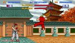  cap capcom game ken_masters lowres oldschool ryu ryuu_(street_fighter) screencap street_fighter street_fighter_1 tatsumaki_senpukyaku 