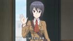  female girl indoors sahashi_yukari sekirei short_hair sky solo teen teenage 
