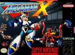  90s angry attack box_cover capcom classic cover game game_cover highres launch_octopus maverick megaman_x robot rockman rockman_x snes super_nintendo underwater 