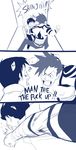  2boys 4chan 4koma comic crossover drawfag english epic error highres ikari_shinji kamina long_image monochrome multiple_boys neon_genesis_evangelion parody punch punching source_request tall_image tengen_toppa_gurren-lagann tengen_toppa_gurren_lagann 