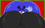  absurd_res ambiguous_gender anal anthro bat batt_the_bat big_butt black_body blue_body blue_eyes bodily_fluids butt canid canine cyandrive98 dipstick_tail duo fake_antlers female fix_(cyandrive98) fox hi_res huge_butt hyper hyper_butt mammal markings nude open_mouth oral rimming saliva sex tail_markings 