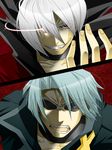  adam_arclight adam_blade aqua_hair fang needless red_eyes sunglasses white_hair 