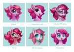  2019 assasinmonkey atryl blue_eyes celebi-yoshi equine eyelashes female friendship_is_magic hair holivi horse looking_at_viewer mammal mirroredsea my_little_pony open_mouth pink_hair pinkie_pie_(mlp) pony portrait smile snout tongue yakovlev-vad 