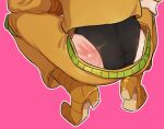  1boy ass ass_focus black_leotard bracelet dio_brando from_behind hand_print honlo implied_yaoi jacket jewelry jojo_no_kimyou_na_bouken leotard long_sleeves male_focus pants pink_background pointy_footwear simple_background slap_mark solo squatting stardust_crusaders thighs yellow_jacket yellow_pants 