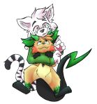  alpha_channel ambiguous_gender anthro black_body black_fur black_paws duo embrace felid feral fur generation_1_pokemon green_body green_eyes green_fur handpaw holding_partner hug looking_down looking_down_at_partner looking_up looking_up_at_partner mammal markings nintendo orange_body orange_eyes orange_fur pantherine paws pokemon pokemon_(species) raichu striped_markings striped_tail stripes taica_osterian tail_markings tiger toxicblitzx3 yellow_body yellow_fur 