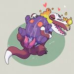  &lt;3 1:1 2_penises absurd_res animal_genitalia animal_penis animate_inanimate anus argon_vile bodily_fluids crocodilian cum fire generation_1_pokemon generation_9_pokemon gengar genital_fluids genital_slit genitals hemipenes hi_res living_plushie male multi_genitalia multi_penis nintendo penis plushie plushophilia pokemon pokemon_(species) questionable_consent reptile scalie skeledirge slit solo stuffing 