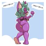  anthro anus bat bottomless breasts butt clothed clothing female genitals hi_res hyoumaru mammal pussy solo under_boob 