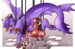  anal andromorph anthro bodily_fluids candle cum cumshot dragon drakku dreyol dreyol_(artist) duo ejaculation feral fur furred_dragon genital_fluids hi_res intersex knot kobold male male/male oral paws rimming scales sex sex_toy size_difference vibrator 