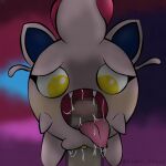  ancient_pokemon bodily_fluids censored drooling female fur generation_9_pokemon genitals hair kamen_galaxy male male/female nintendo open_mouth oral paradox_pokemon penis penis_in_mouth pink_body pink_fur pink_hair pokemon pokemon_(species) pussy saliva scream_tail sex tongue tongue_out vaginal where_is_your_god_now why yellow_eyes 