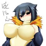  breasts large_breasts lowres nintendo personification pokemon ramiya typhlosion 