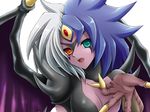  androgynous duel_monster heterochromia monster one_boob solo yu-gi-oh! yubel yugioh_gx yuu-gi-ou_gx 