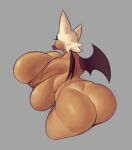  anthro bat big_breasts big_butt blue_eyes breast_squish breasts brown_body butt condom eldiipiid female fur hi_res huge_breasts huge_butt hyper hyper_breasts mammal rouge_the_bat sega sexual_barrier_device slightly_chubby sonic_the_hedgehog_(series) squish white_body white_fur wings 