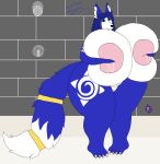  accessory anthro big_breasts big_butt bodily_fluids breast_grab breast_squish breasts butt canid canine female fox furgonomics hand_on_breast hi_res hip_markings hip_tattoo huge_breasts huge_butt hyper hyper_breasts krystal lactating leg_markings mammal markings milk nintendo shower shower_head solo squish star_fox tail_accessory tattoo thick_thighs truly_fates(artist) wide_hips 