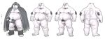  2022 absurd_res anthro asian_clothing balls bear belly big_belly bulge butt clothing east_asian_clothing fundoshi genitals hi_res japanese_clothing kemono male mammal model_sheet moobs multiple_poses nipples overweight overweight_male peekeroro penis polar_bear pose scar solo underwear ursine white_body white_clothing white_fundoshi white_underwear 