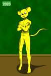 abs acidskunkwolf anthro dragon_ball dragon_ball_super feet genitals god_of_destruction hi_res male mammal mouse murid murine nude penis pose quitela rodent solo standing 