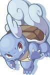  absurdres brown_eyes claws closed_mouth commentary_request fangs fangs_out from_above highres looking_at_viewer looking_up no_humans pokemon pokemon_(creature) s_(happycolor_329) smile solo wartortle 