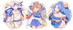  2girls arle_nadja armor blue_eyes blue_hair blue_skirt brown_hair cape hitopm holding holding_sword holding_weapon madou_monogatari multiple_girls ponytail puyo_(puyopuyo) puyopuyo rulue_(puyopuyo) schezo_wegey skirt sword tower weapon white_hair yellow_eyes 