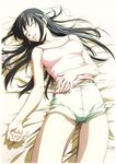  big_breasts black_hair breasts horibe_hiderou interlude large_breasts long_hair sleeping 