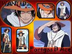  1boy abs belt black_pants brown_hair cloud clouds fire firefist freckles going_merry grin hat horns knife long_coat male male_focus multiple_views muscle one_piece open_clothes open_shirt orange_hat pants pirate portgas_d_ace robe robes sad_face scarf ship shirt shorts skull smile smiley_face solo surprised 