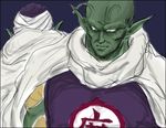  age_difference antenna antennae cape dragon_ball dragonball father_and_son green_skin lowres piccolo piccolo_daimaou pointy_ears 